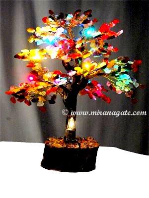 Manufacturers Exporters and Wholesale Suppliers of Agate Lighting Tree. Khambhat Gujarat